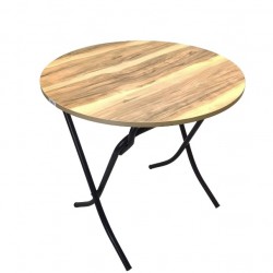 Yuvarlak Katlanır Masa (Ø 70 cm)